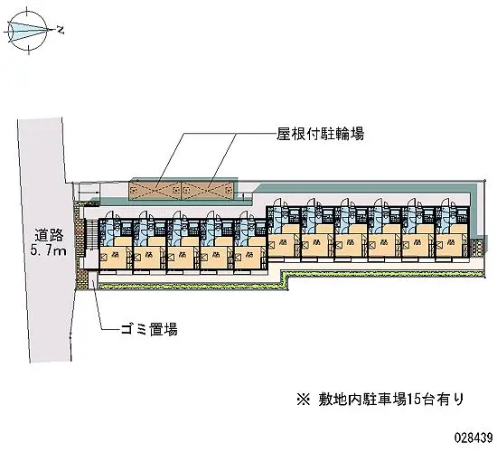 ★手数料０円★奈良市法蓮町　月極駐車場（LP）